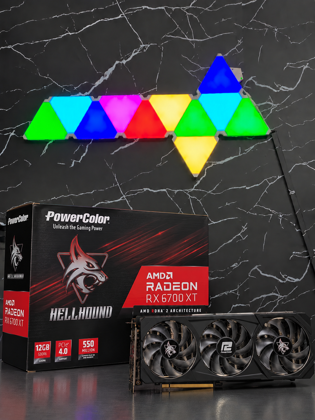 POWERCOLOR RADEON RX 6700 XT HELLHOUND 12GB