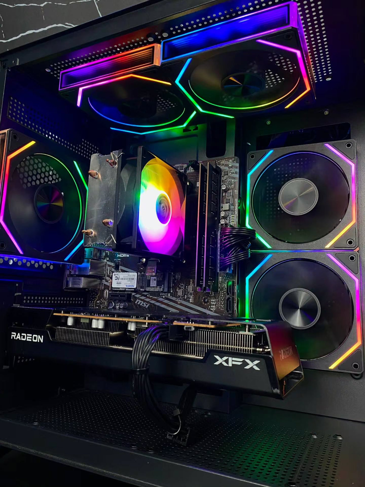 RYZEN 7 5700 RX 7600