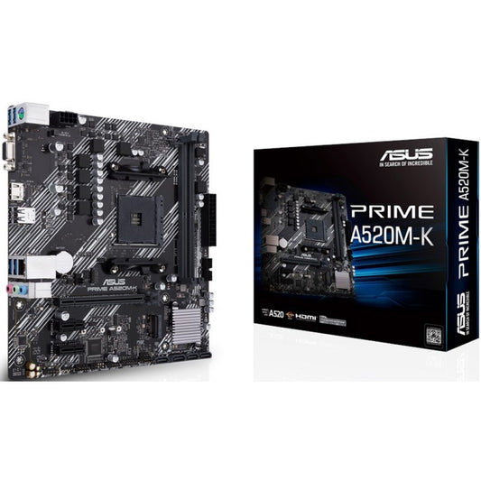 ASUS PRIME A520M-K AM4 Micro ATX Motherboard