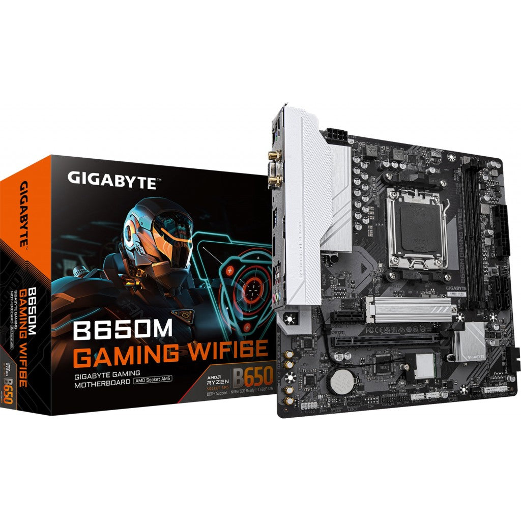 Gigabyte B650M GAMING WIFI6E AM5 Micro ATX Motherboard